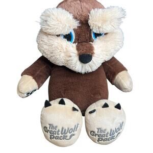 Great‎ Wolf Lodge Pack Build A Bear Wishes Otter Plush Stuffed Animal 17" HTF!